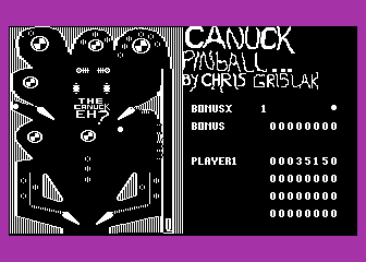 Canuck Pinball — ss (WOR)