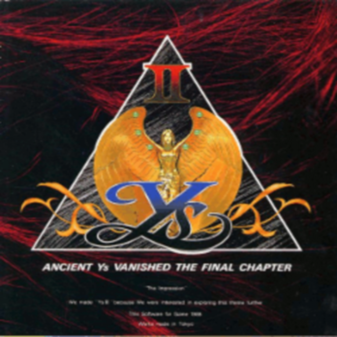 Ys 2 Ancient Ys Vanished box art