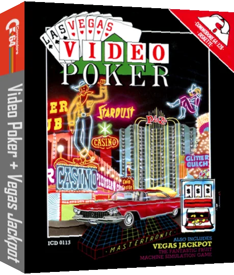 Video Poker + Vegas Jackpot — box-3D (EU)