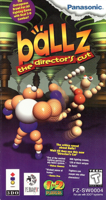 Ballz - The Director's Cut box art