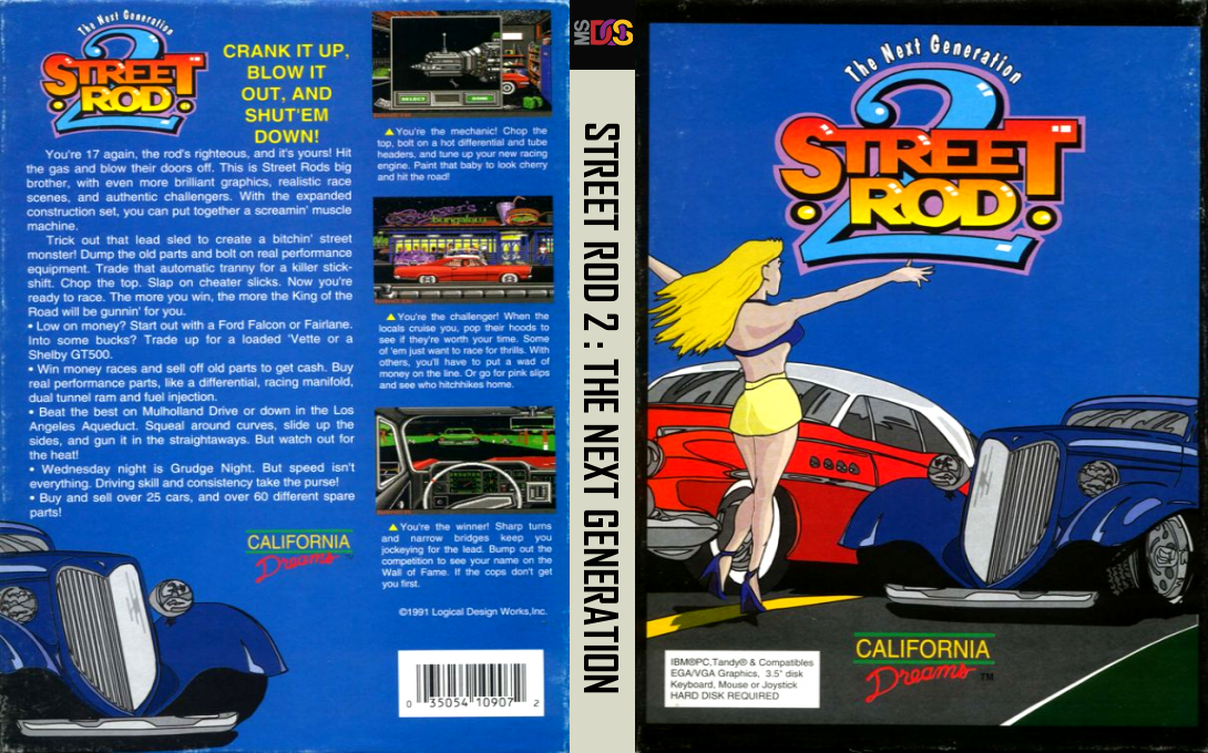 Street Rod 2 - The Next Generation — box-texture (US)