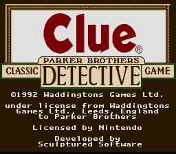 Clue — sstitle (US)