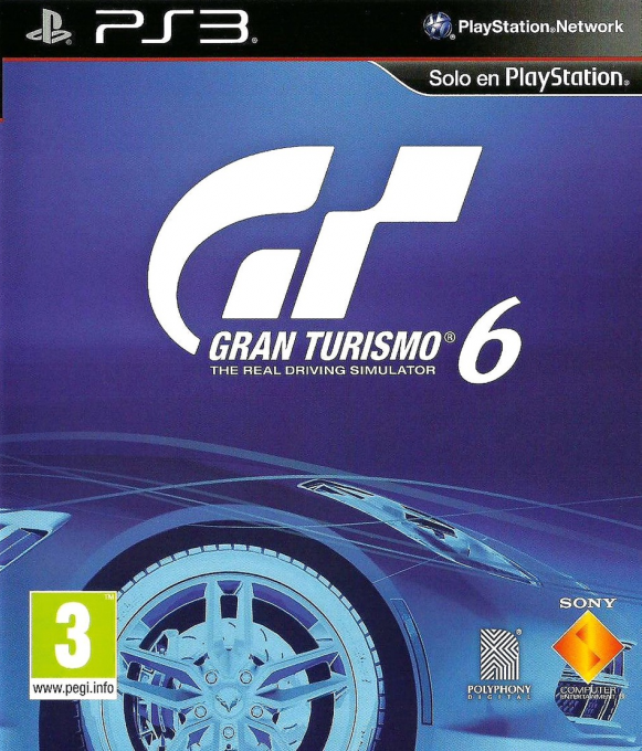 Gran Turismo 6 — box-2D (SP)