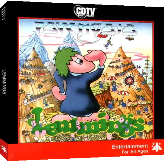Lemmings — box-3D (EU)