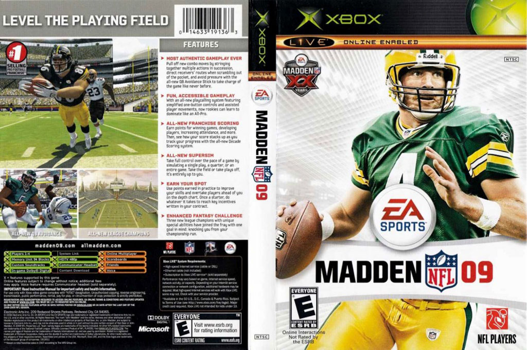 Madden Nfl 09 — box-texture (US)