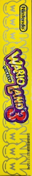 Wario Land 3 — box-2D-side (JP)