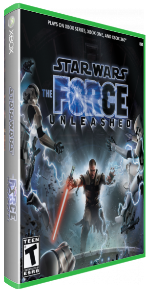 Star Wars - The Force Unleashed — box-3D (US)