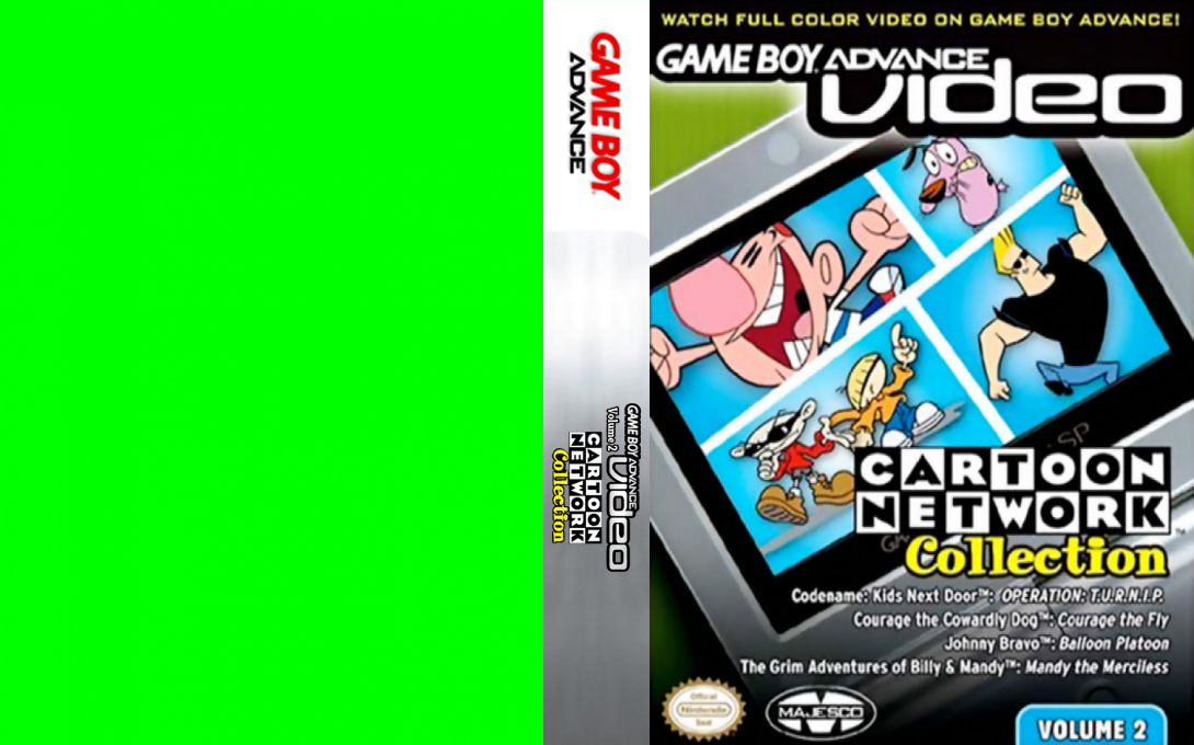 Game Boy Advance Video - Cartoon Network Collection - Volume 2 — box-texture (CUS)