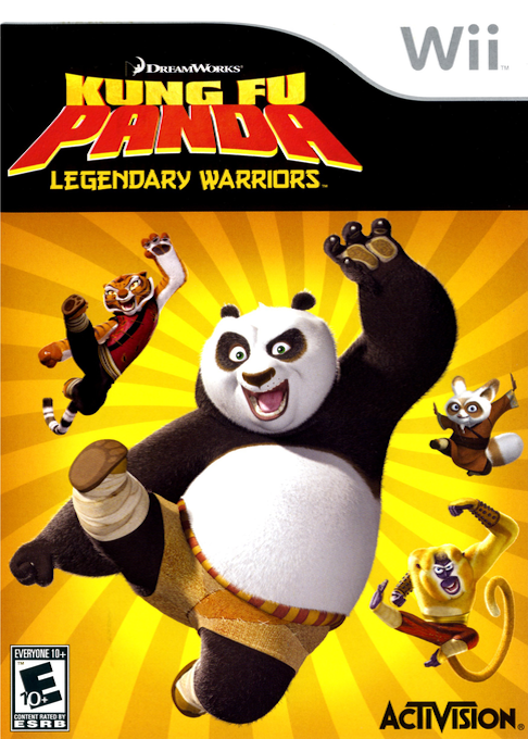 DreamWorks Kung Fu Panda 2 box art