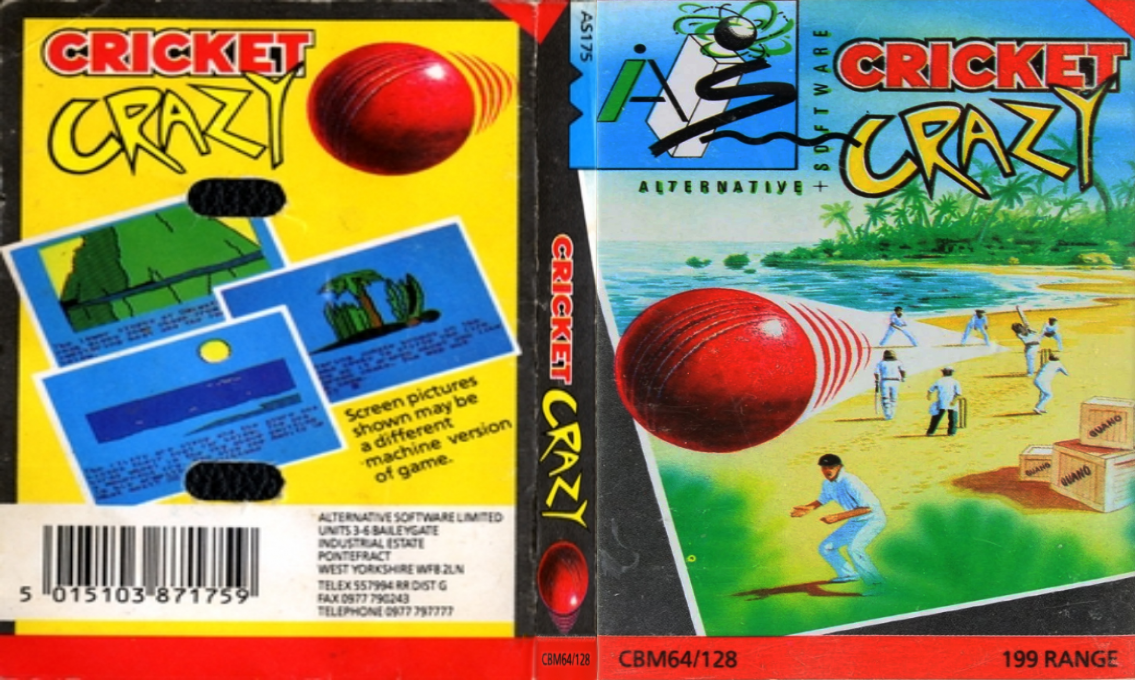 Cricket Crazy — box-texture (EU)