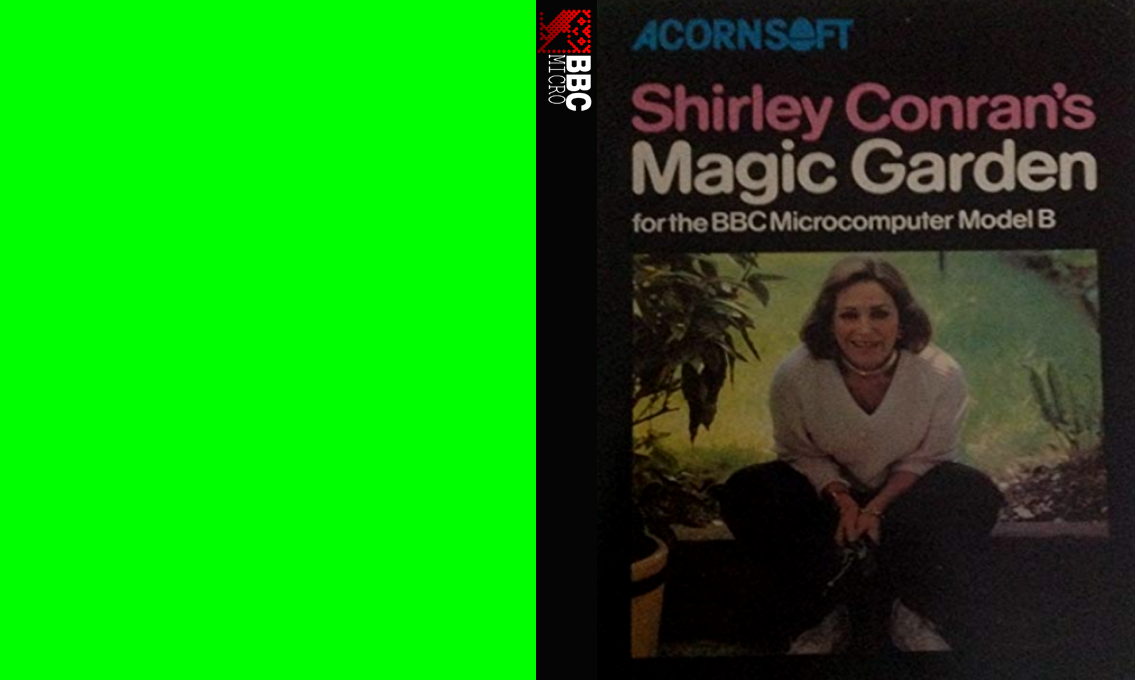 Shirley Conran's Magic Garden — box-texture (EU)