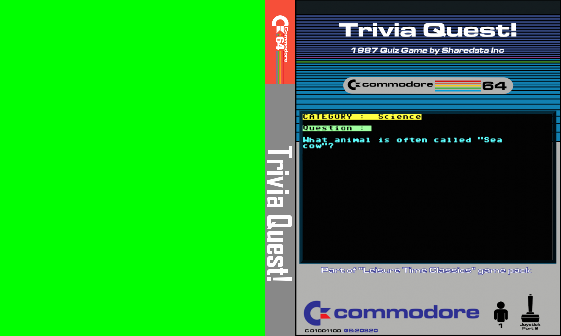 Trivia Quest! — box-texture (CUS)