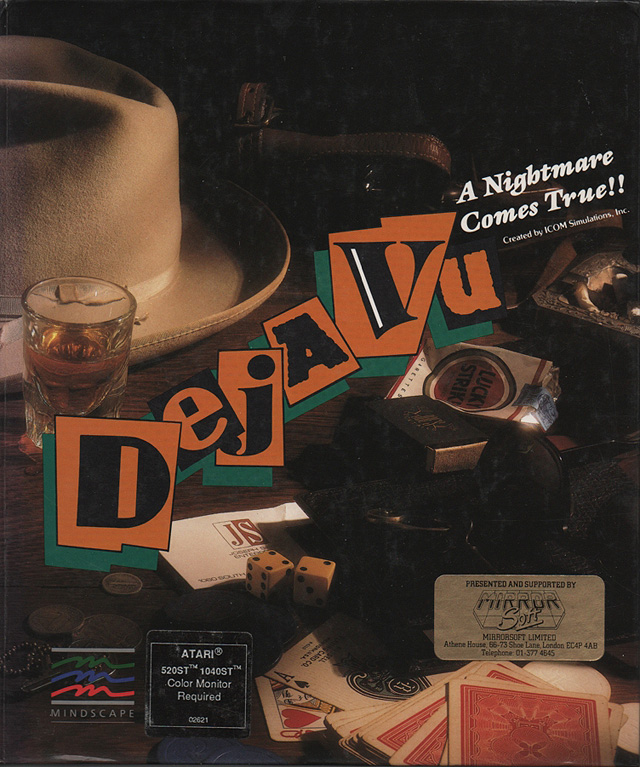 Deja Vu - A Nightmare Comes True! — box-2D (EU)