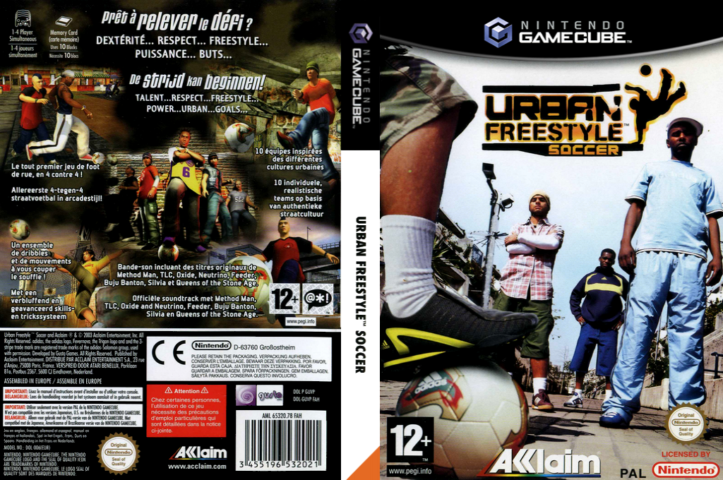 Urban Freestyle Soccer — box-texture (EU)
