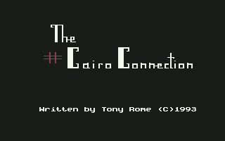 The Cairo Connection — sstitle (WOR)