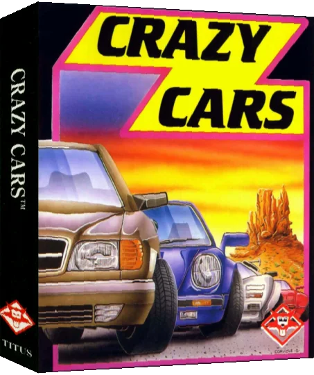 Crazy Cars — box-3D (EU)