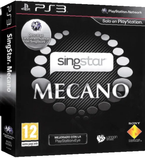 SingStar Mecano — box-3D (SP)