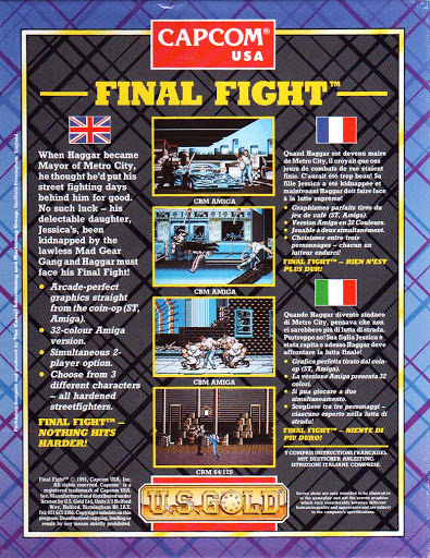 Final Fight — box-2D-back (EU)