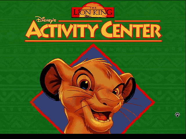 Disney's The Lion King Activity Center — sstitle (WOR)
