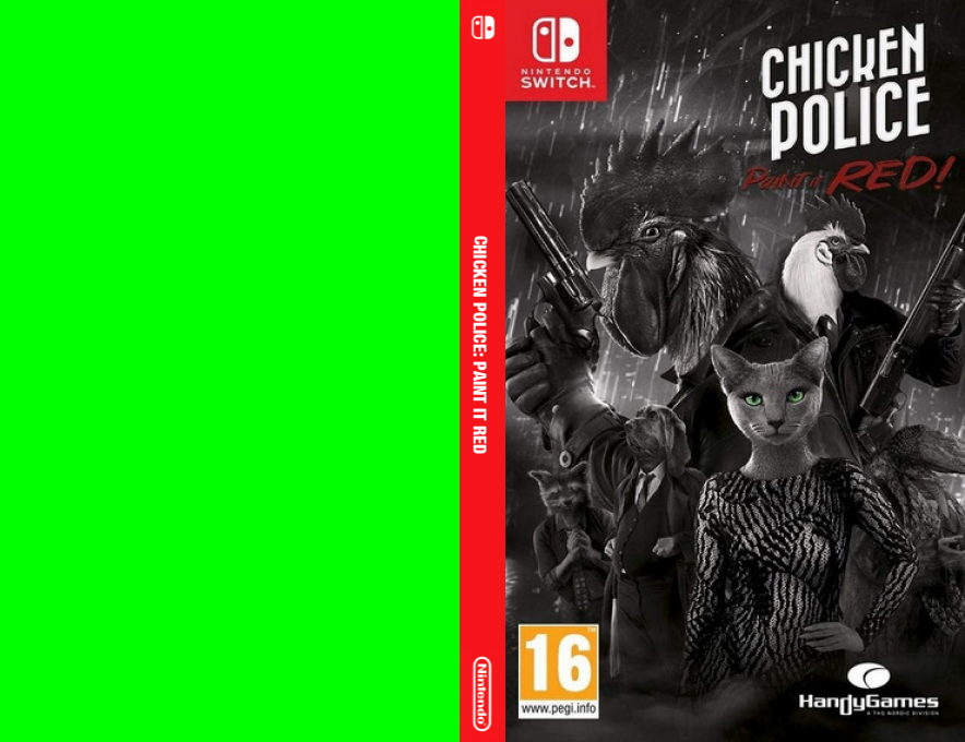 Chicken Police - Paint It Red — box-texture (EU)