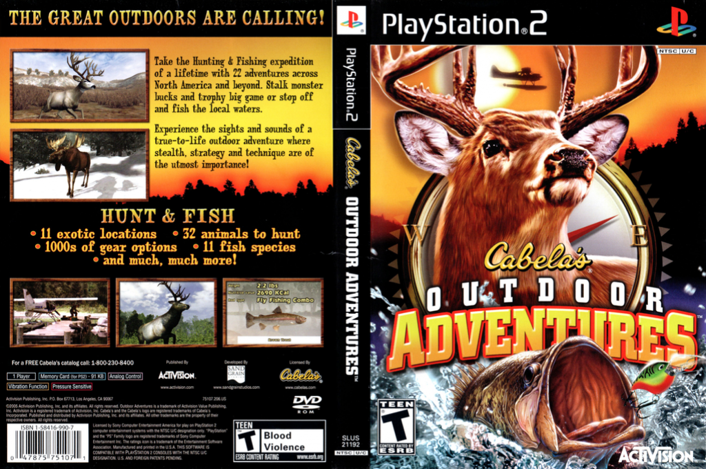 Cabela's Outdoor Adventures — box-texture (US)