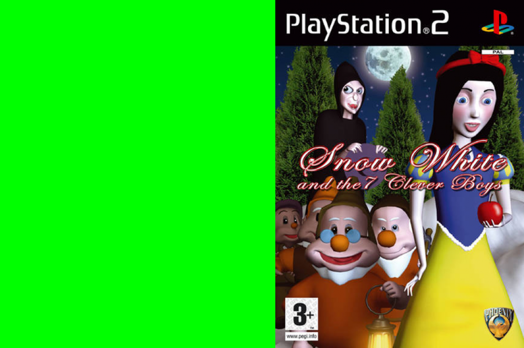 Snow White And The 7 Clever Boys — box-texture (EU)