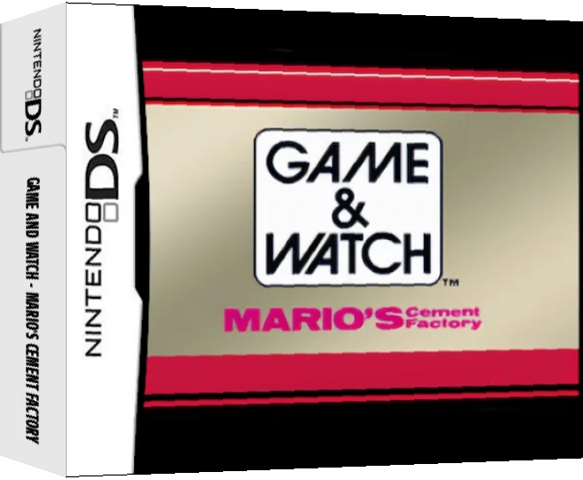 Game and Watch - Mario's Cement Factory — box-3D (WOR)