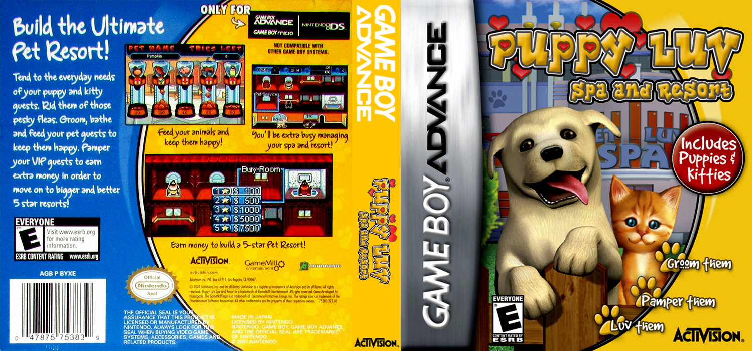 Puppy Luv - Spa And Resort — box-texture (US)