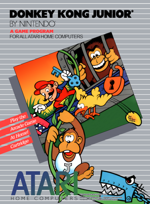 Donkey Kong Junior box art