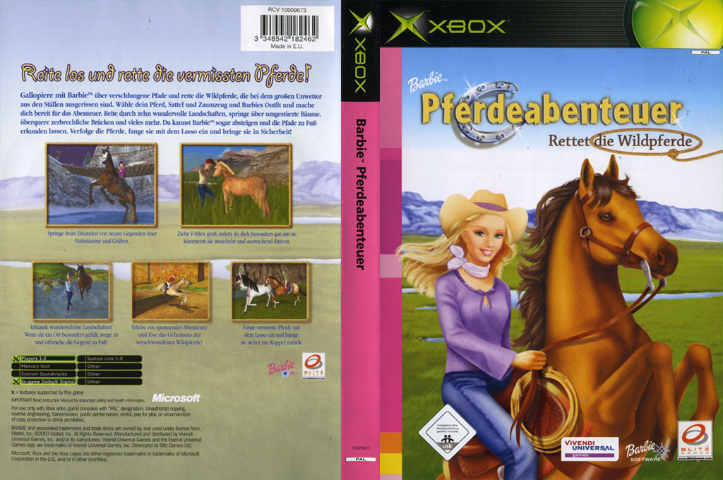 Barbie Horse Adventures - Wild Horse Rescue — box-texture (DE)