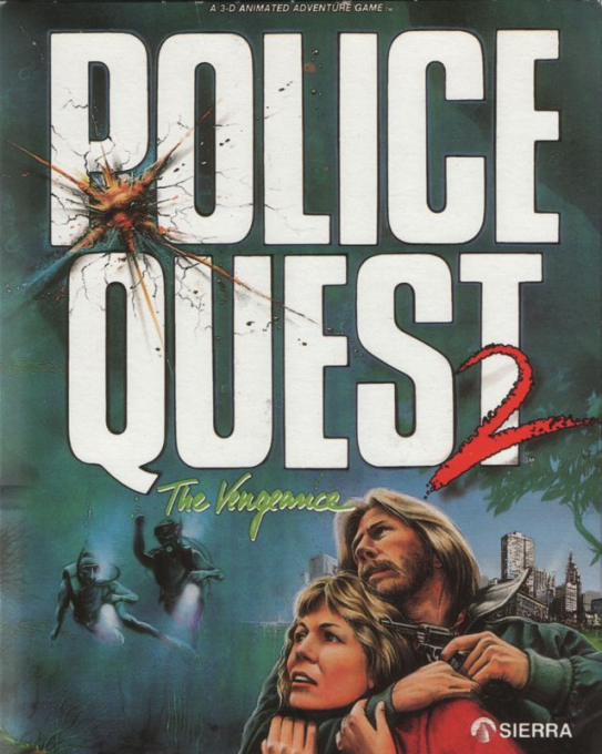 Police Quest 2 - The Vengeance box art