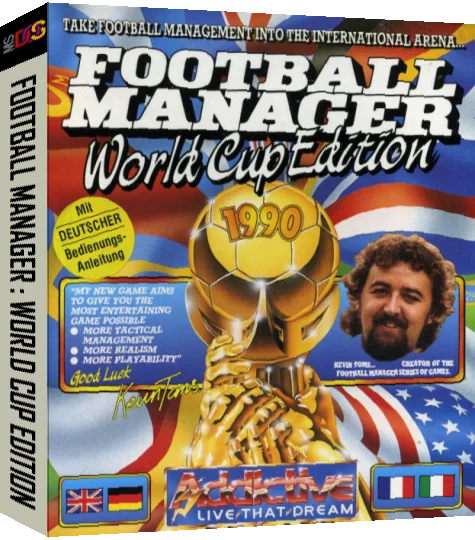 Football Manager - World Cup Edition — box-3D (EU)