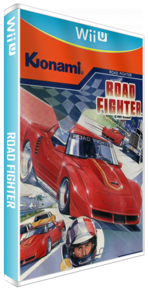 Road Fighter — box-3D (JP)