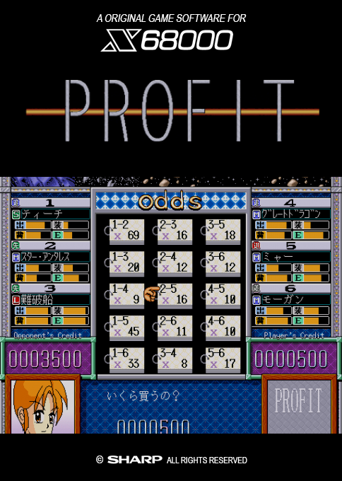 Profit box art