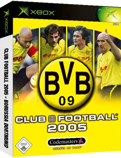 Club Football 2005 - Borussia Dortmund — box-3D (DE)