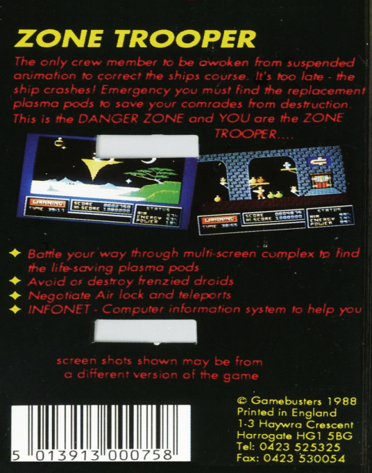 Zone Trooper — box-2D-back (EU)