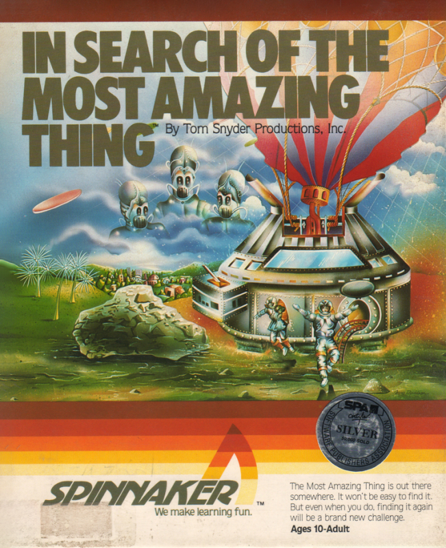 In Search Of The Most Amazing Thing box art