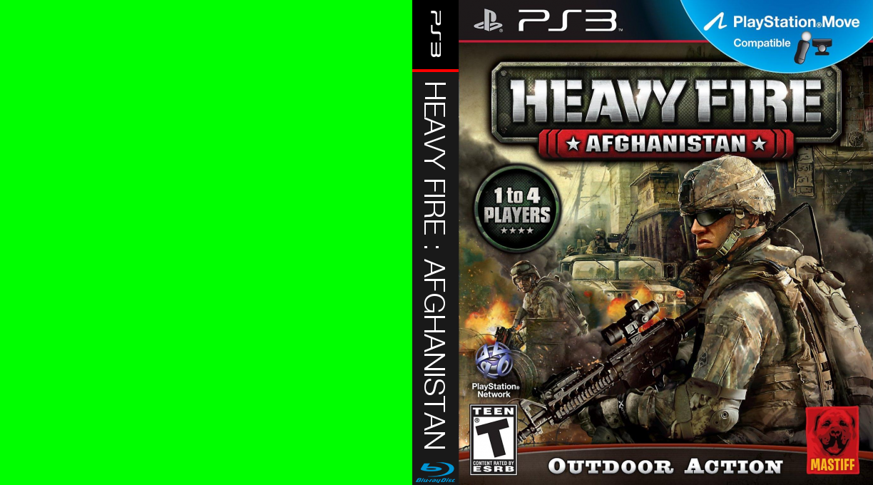 Heavy Fire - Afghanistan — box-texture (US)