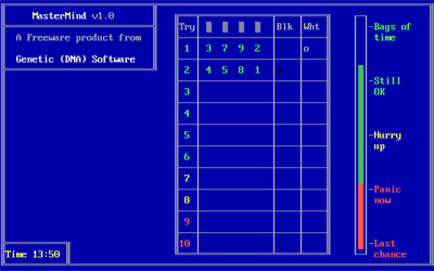 Mastermind — ss (WOR)