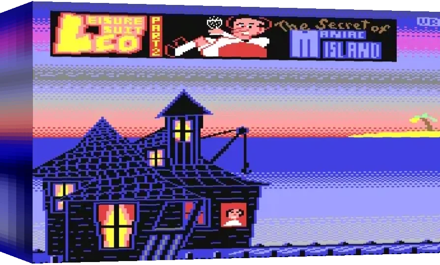 Leisure Suit Leo 2 - The Secret of Maniac Island — box-3D (WOR)