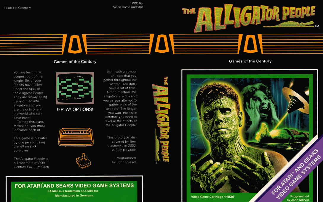Alligator People, The — box-texture (US)