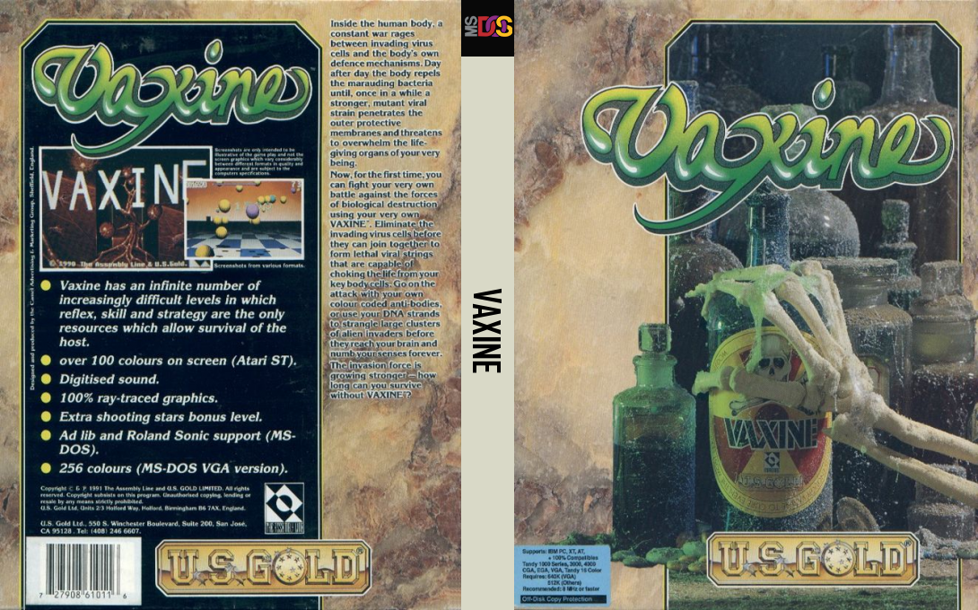 Vaxine — box-texture (US)
