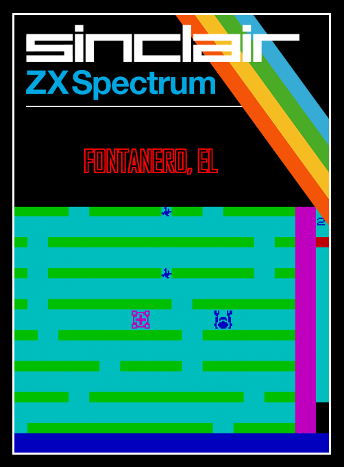 Fontanero, El box art