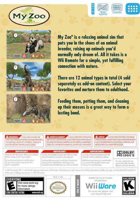 My Zoo — box-2D-back (US)