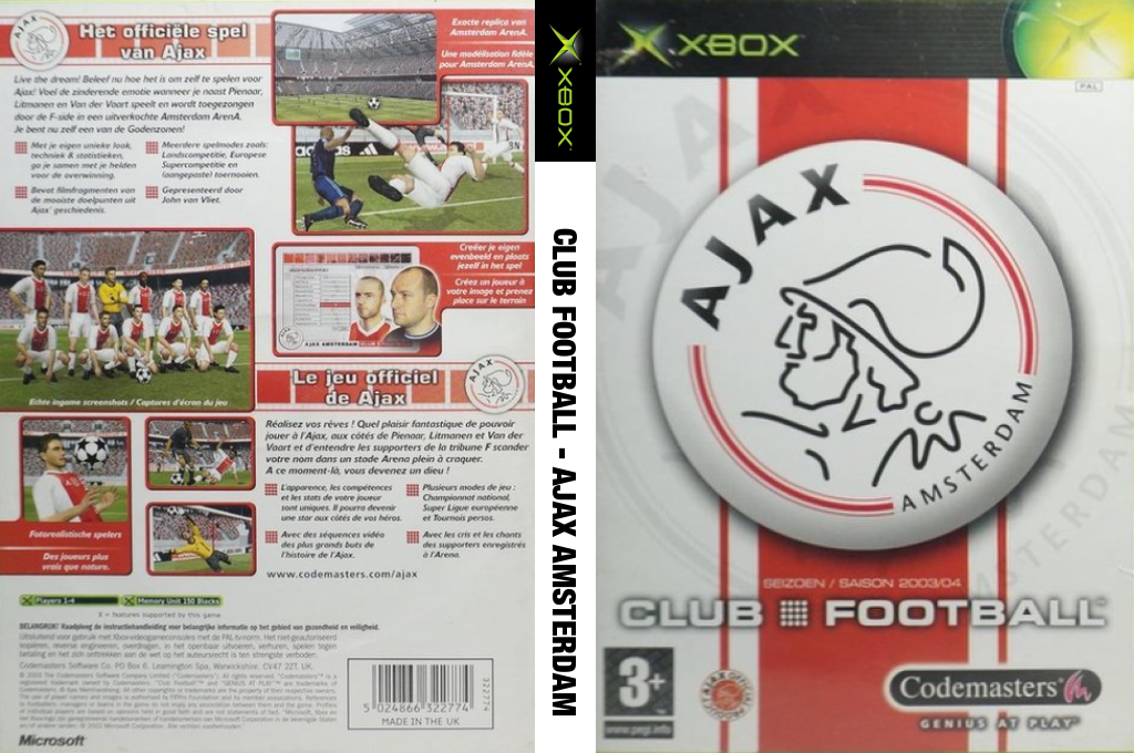 Club Football - Ajax Amsterdam — box-texture (FR)
