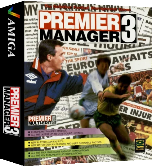 Premier Manager 3 — box-3D (EU)