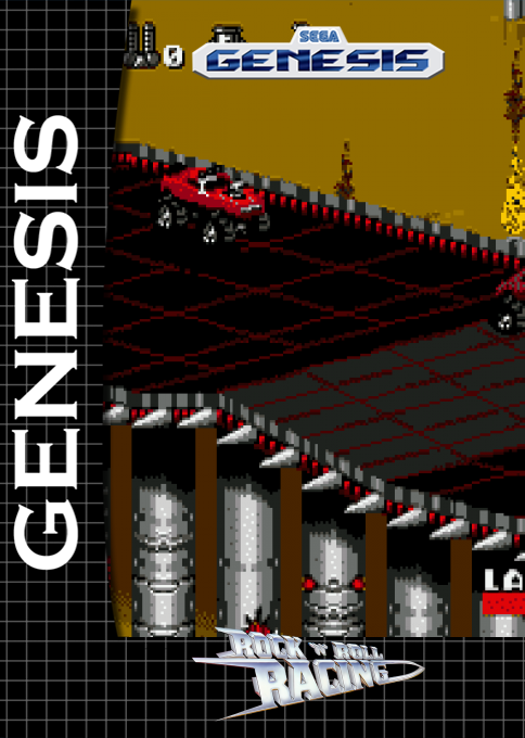 Rock N' Roll Racing — box-2D (SS)