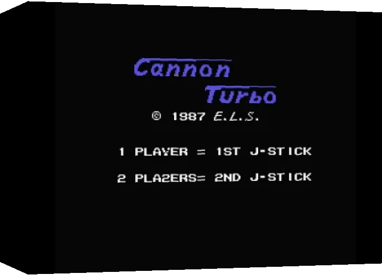 Cannon Turbo — box-3D (WOR)