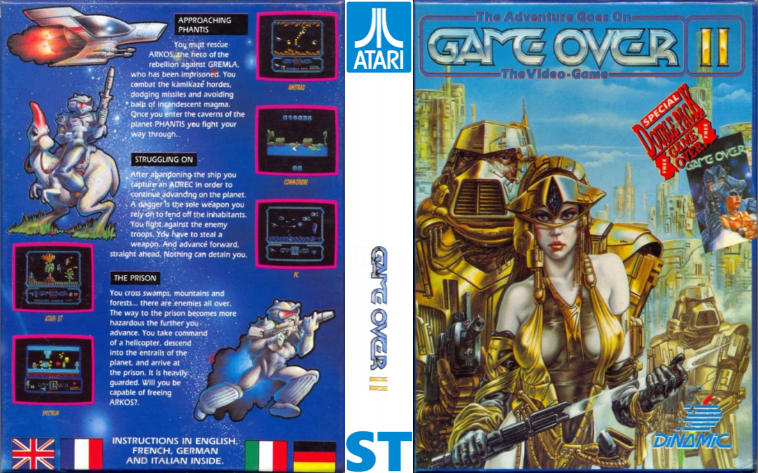 Game Over II — box-texture (EU)