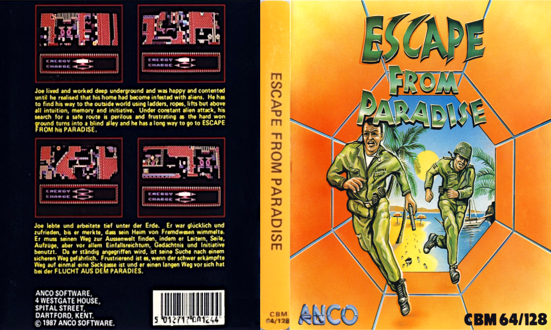 Escape from Paradise — box-texture (EU)